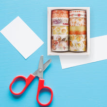 Load image into Gallery viewer, 10 Rolls Adhesive Tape Washi Tape Set Color Tape for DIY Crafts (Fruit Buds 11)
