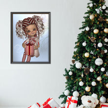 Load image into Gallery viewer, Diamond Painting - Full Round - big eyed doll (30*40CM)
