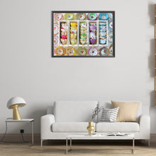 Load image into Gallery viewer, AB Diamond Painting - Full Round - Colorful tea cups (55*40CM)
