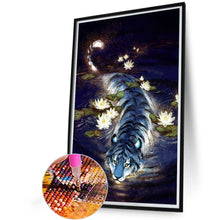 Load image into Gallery viewer, Diamond Painting - Full Round - water tiger (40*60CM)
