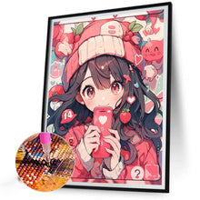 Load image into Gallery viewer, Diamond Painting - Full Round - cartoon girl (40*50CM)
