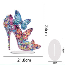 Load image into Gallery viewer, Diamond Painting Tabletop Ornaments for Office Desktop Decor (Jeweled Heels #1)
