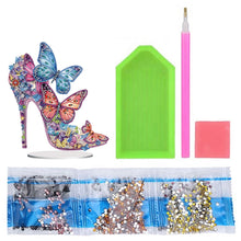 Load image into Gallery viewer, Diamond Painting Tabletop Ornaments for Office Desktop Decor (Jeweled Heels #1)
