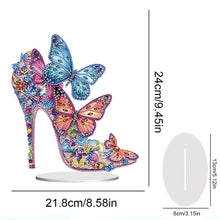 Load image into Gallery viewer, Diamond Painting Tabletop Ornaments for Office Desktop Decor (Jeweled Heels #1)
