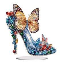 Load image into Gallery viewer, Diamond Painting Tabletop Ornaments for Office Desktop Decor (Jeweled Heels #2)
