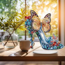Load image into Gallery viewer, Diamond Painting Tabletop Ornaments for Office Desktop Decor (Jeweled Heels #2)
