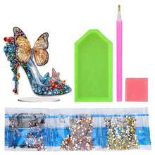 Load image into Gallery viewer, Diamond Painting Tabletop Ornaments for Office Desktop Decor (Jeweled Heels #2)
