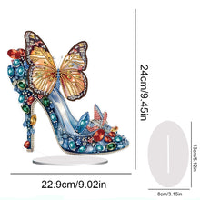 Load image into Gallery viewer, Diamond Painting Tabletop Ornaments for Office Desktop Decor (Jeweled Heels #2)
