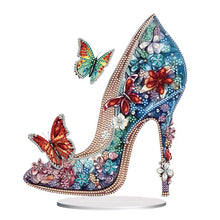 Load image into Gallery viewer, Diamond Painting Tabletop Ornaments for Office Desktop Decor (Jeweled Heels #3)
