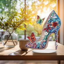 Load image into Gallery viewer, Diamond Painting Tabletop Ornaments for Office Desktop Decor (Jeweled Heels #3)
