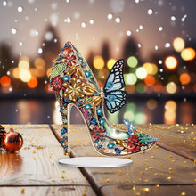 Load image into Gallery viewer, Diamond Painting Tabletop Ornaments for Office Desktop Decor (Jeweled Heels #5)

