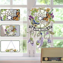 Load image into Gallery viewer, Dreamcatcher Single-Sided Diamond Painting Hanging Pendant for Home Wall Decor
