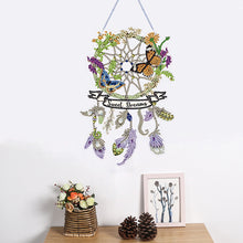 Load image into Gallery viewer, Dreamcatcher Single-Sided Diamond Painting Hanging Pendant for Home Wall Decor
