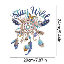 Load image into Gallery viewer, Dreamcatcher Single-Sided Diamond Painting Hanging Pendant for Home Wall Decor
