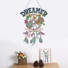 Load image into Gallery viewer, Dreamcatcher Single-Sided Diamond Painting Hanging Pendant for Home Wall Decor
