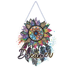 Load image into Gallery viewer, Dreamcatcher Single-Sided Diamond Painting Hanging Pendant for Home Wall Decor

