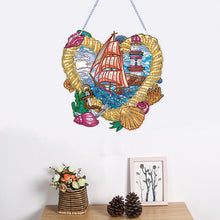 Load image into Gallery viewer, Dreamcatcher Single-Sided Diamond Painting Hanging Pendant for Home Wall Decor
