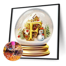 Load image into Gallery viewer, Diamond Painting - Full Round - Christmas crystal ball F (50*50CM)
