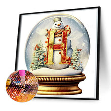 Load image into Gallery viewer, Diamond Painting - Full Round - Christmas crystal ball (50*50CM)
