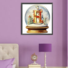 Load image into Gallery viewer, Diamond Painting - Full Round - Christmas crystal ball (50*50CM)
