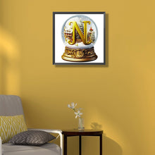 Load image into Gallery viewer, Diamond Painting - Full Round - Christmas crystal ball N (50*50CM)
