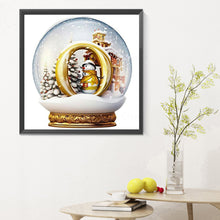 Load image into Gallery viewer, Diamond Painting - Full Round - Christmas crystal ball O (30*30CM)
