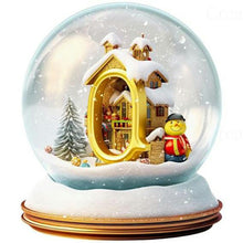 Load image into Gallery viewer, Diamond Painting - Full Round - Christmas crystal ball Q (30*30CM)
