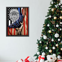 Load image into Gallery viewer, Diamond Painting - Full Round - American flag (30*40CM)
