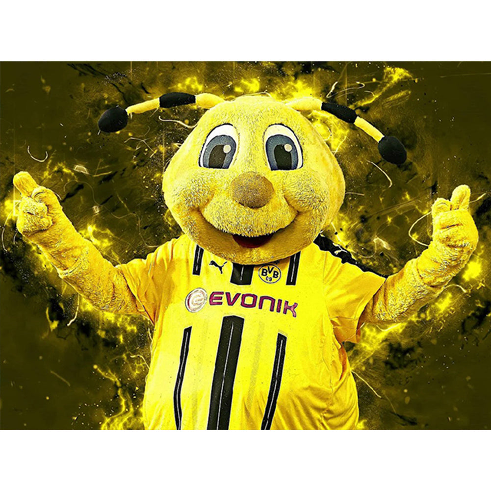 Diamond Painting - Full Round - Borussia Dortmund (40*30CM)