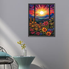 Load image into Gallery viewer, Diamond Painting - Full Round - beautiful sunrise (40*50CM)
