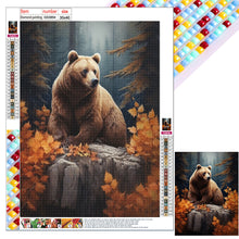 Load image into Gallery viewer, Diamond Painting - Full Square - brown bear (30*40CM)
