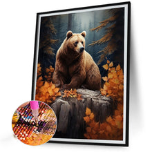 Load image into Gallery viewer, Diamond Painting - Full Square - brown bear (30*40CM)
