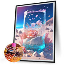 Load image into Gallery viewer, Diamond Painting - Full Round - Fantasy Beach Flowers in a Vase (30*40CM)
