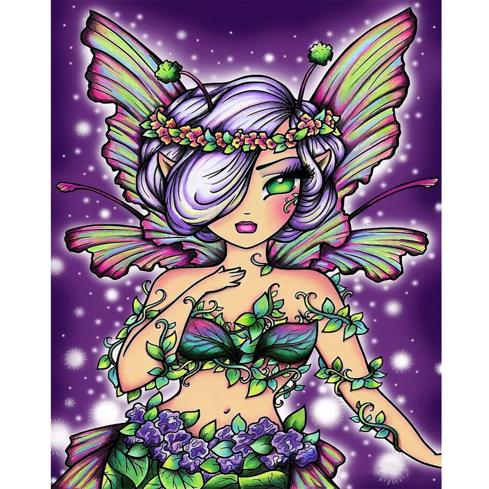 Diamond Painting - Full Round - elf fairy (40*50CM)