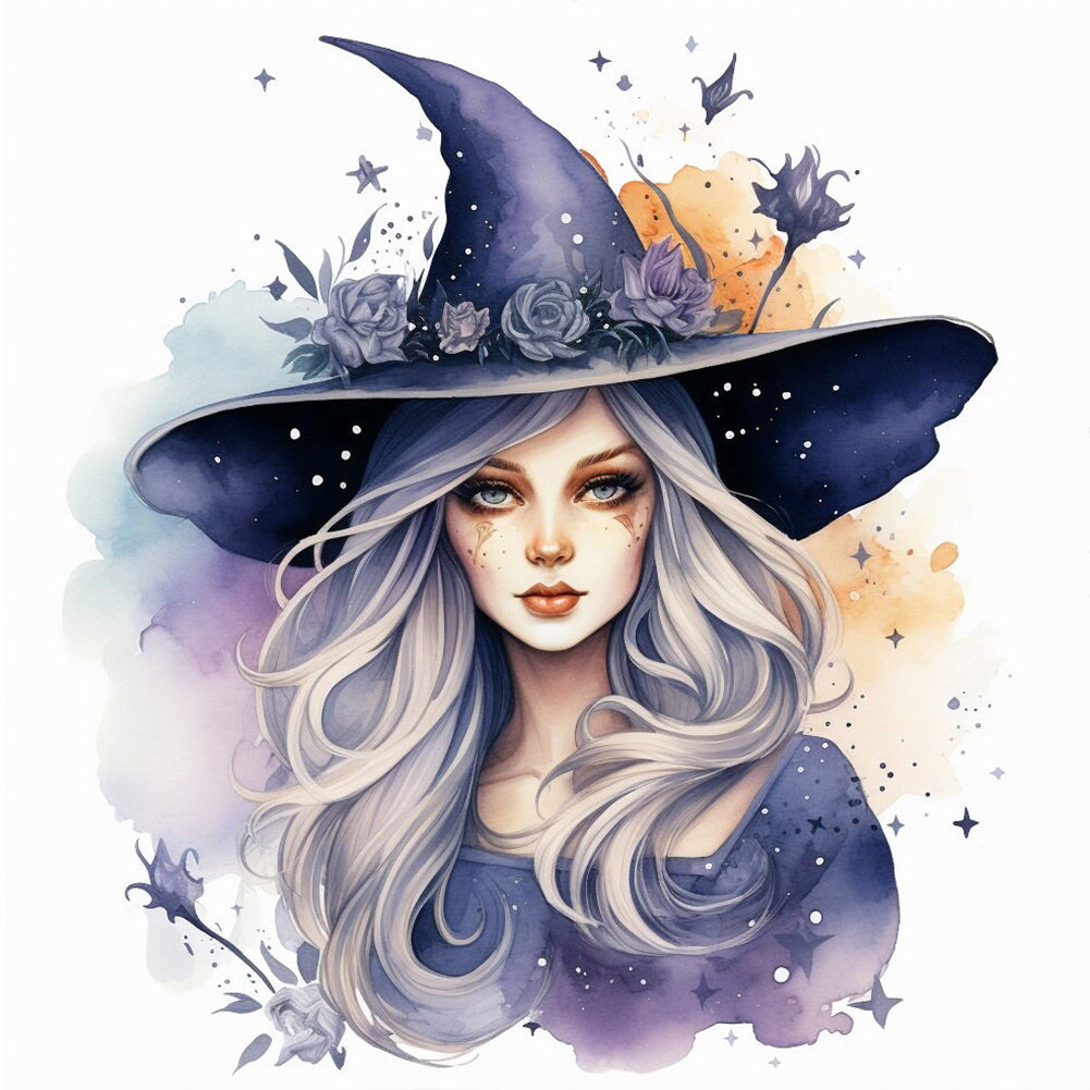 Diamond Painting - Full Round - witch (30*30CM)