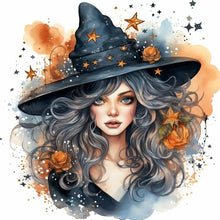 Load image into Gallery viewer, Diamond Painting - Full Round - witch (30*30CM)
