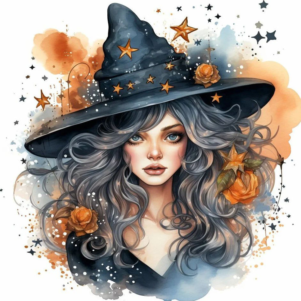 Diamond Painting - Full Round - witch (30*30CM)