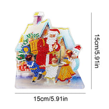Load image into Gallery viewer, Acrylic Diamond Painting Desktop Decor for Office Desktop Decor (Santa)
