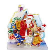Load image into Gallery viewer, Acrylic Diamond Painting Desktop Decor for Office Desktop Decor (Santa)

