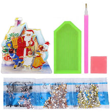 Load image into Gallery viewer, Acrylic Diamond Painting Desktop Decor for Office Desktop Decor (Santa)
