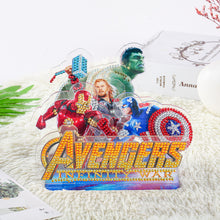 Load image into Gallery viewer, Acrylic Diamond Painting Desktop Decor for Office Desktop Decor (The Avengers)
