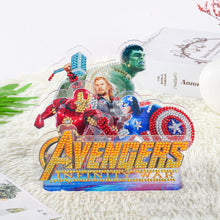 Load image into Gallery viewer, Acrylic Diamond Painting Desktop Decor for Office Desktop Decor (The Avengers)
