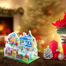 Load image into Gallery viewer, Diamond Painting Desktop Decor for Office Desktop Decor (Townhouse Garden)
