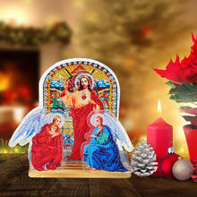 Load image into Gallery viewer, Acrylic Diamond Painting Desktop Decor for Office Desktop Decor (Jesus)
