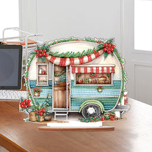 Load image into Gallery viewer, Wooden Camper Classic Car Diamond Painting Desktop Decor for Office Decor (#2)
