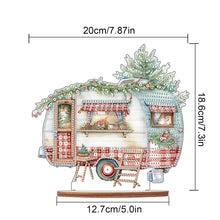 Load image into Gallery viewer, Wooden Camper Classic Car Diamond Painting Desktop Decor for Office Decor (#3)
