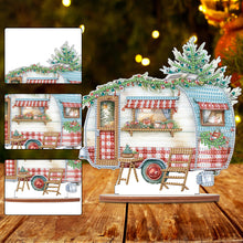 Load image into Gallery viewer, Wooden Camper Classic Car Diamond Painting Desktop Decor for Office Decor (#3)
