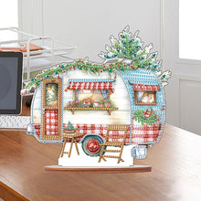 Load image into Gallery viewer, Wooden Camper Classic Car Diamond Painting Desktop Decor for Office Decor (#3)
