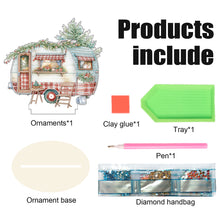 Load image into Gallery viewer, Wooden Camper Classic Car Diamond Painting Desktop Decor for Office Decor (#3)
