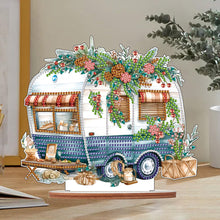 Load image into Gallery viewer, Wooden Camper Classic Car Diamond Painting Desktop Decor for Office Decor (#4)
